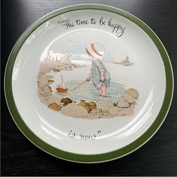 Holly Hobbie Collector Plate Vintage - Picture 1 of 5